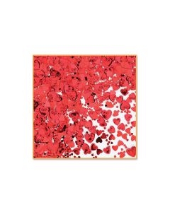 Valentines Heart Confetti - Red