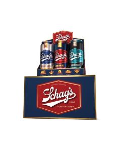 Blush Schag's Beer Can Stroker 12 Pack Merchandising Kit