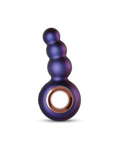 Hueman Outer Space Vibrating Anal Plug - Purple