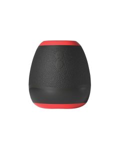 Ninja Open-Ended Vibrating Stroker Male Masturbator - Black