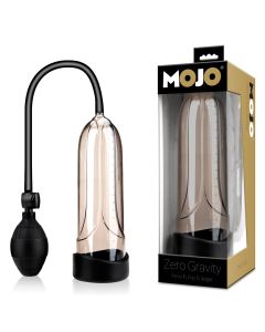 Mojo Zero Gravity Penis Pump Enlarger - Black/Smoke