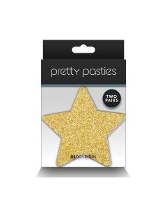 Pretty Pasties Glitter Stars - 2 Pair