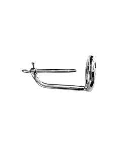 Rouge Stainless Steel Chastity Ring w/Sound - Chrome