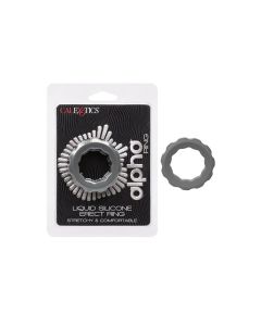 Alpha Liquid Silicone Erect Ring - Grey