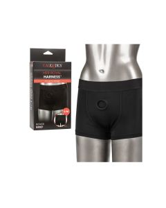 Her Royal Harness Boxer Brief S/M - Black