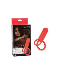 Silicone Rechargeable Vertical Dual Enhancer