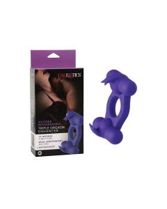 Silicone Rechargeable Triple Orgasm Enhancer