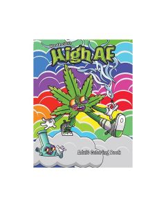 Wood Rocket High AF2 Adult Coloring Book