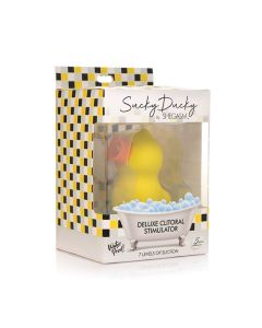 Inmi Shegasm Sucky Ducky Deluxe Clitoral Stimulator - Yellow